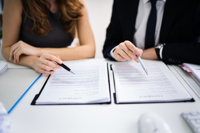 property purchase contract review