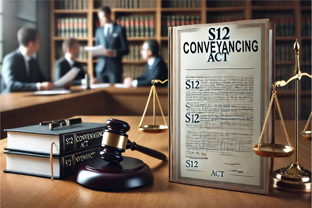 S12 Conveyancing Act