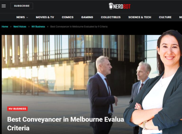 NerdBot Report Confirms Conveyed as Leading Melbourne Firm